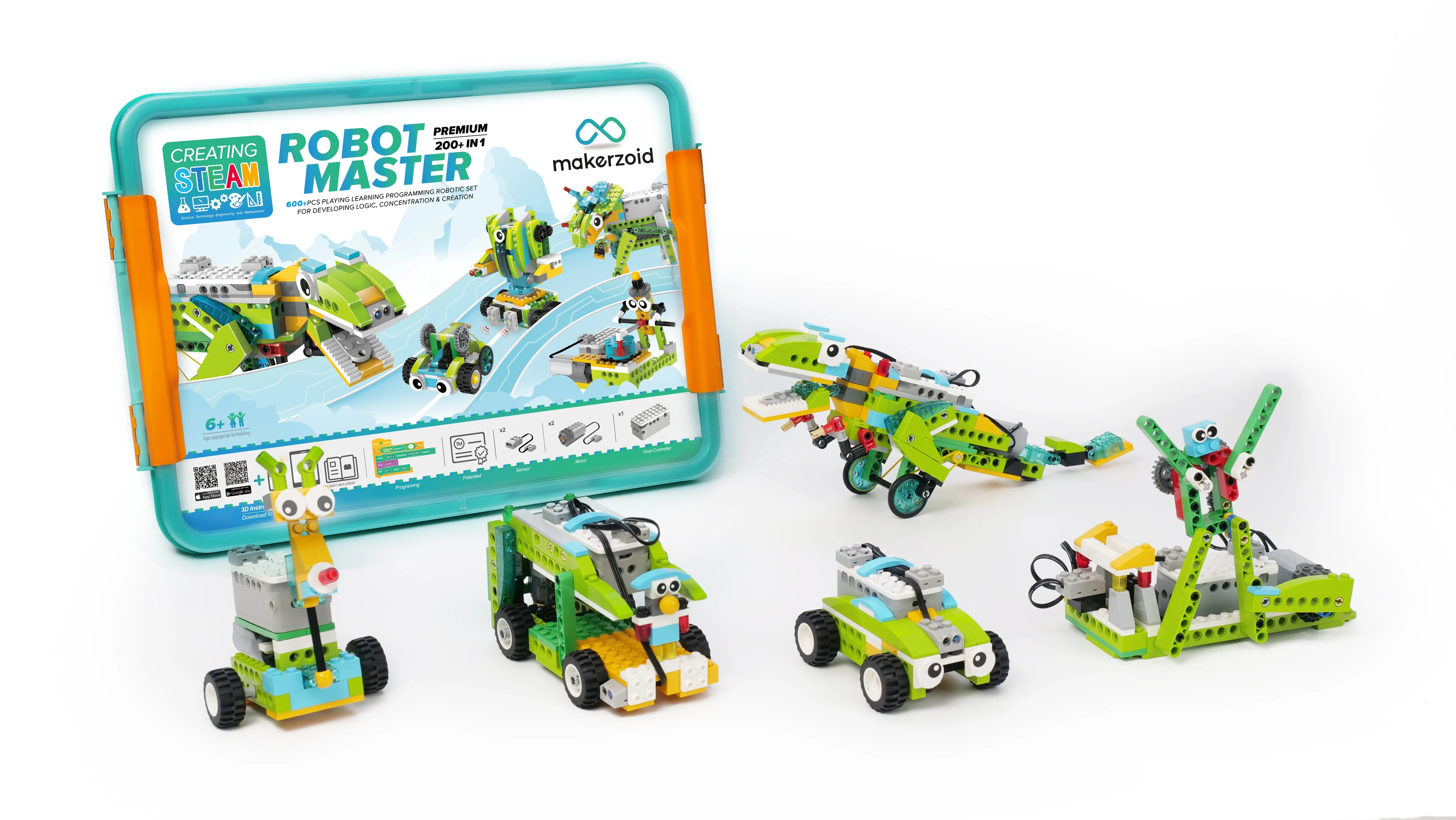 Makerzoid robot master premium 200в1