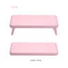 White Rectangular plastic hand pillow