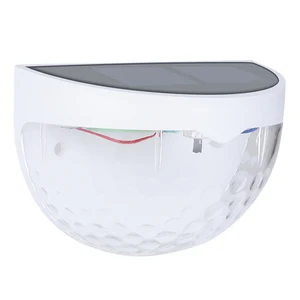 Modern Waterproof IP65 Outdoor Home Waterproof Garden Lamp Sensor Led Solar Wall Light  for Lawn Patio Yard Walkway