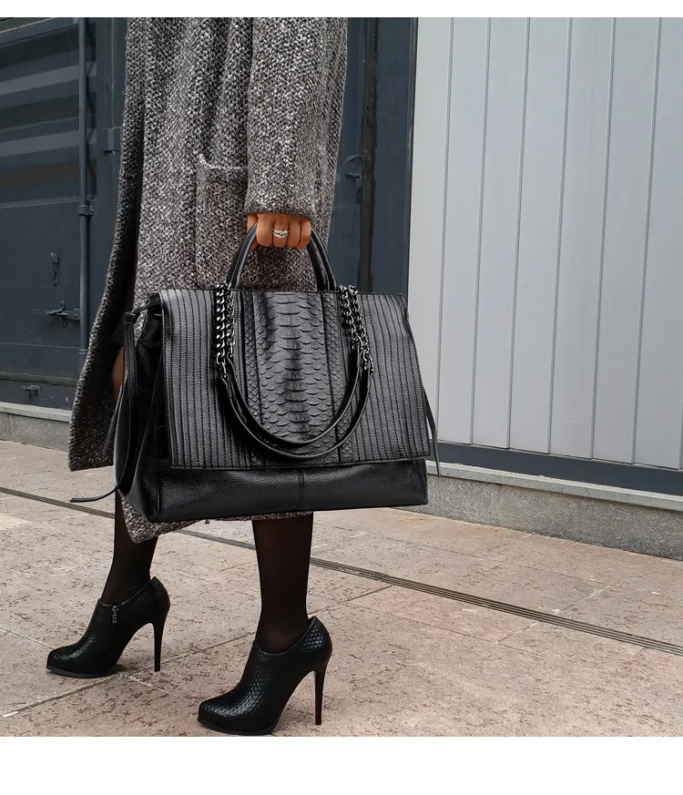 New Trendy Large Capacity Tote Handbags For Women Portable Shoulder ...