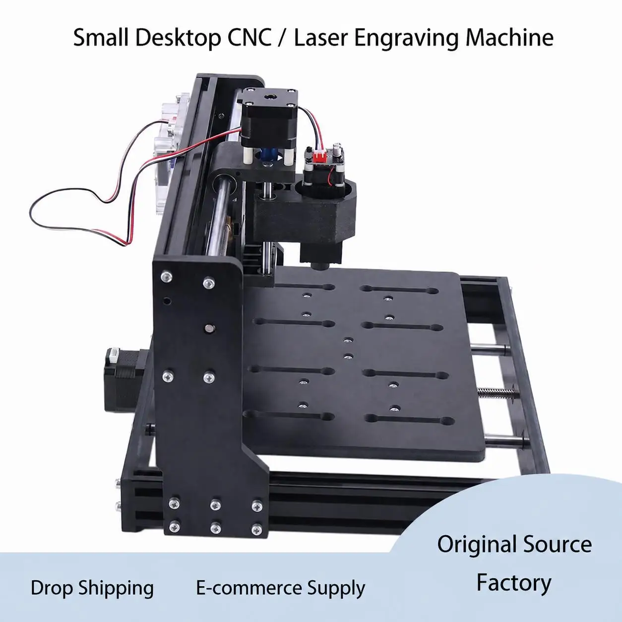 TEBAK DIY Mini CNC 3020 Desktop Engraving Milling Laser Machine for Small Business Diode Wood Laser Cutter Plastic Engraving