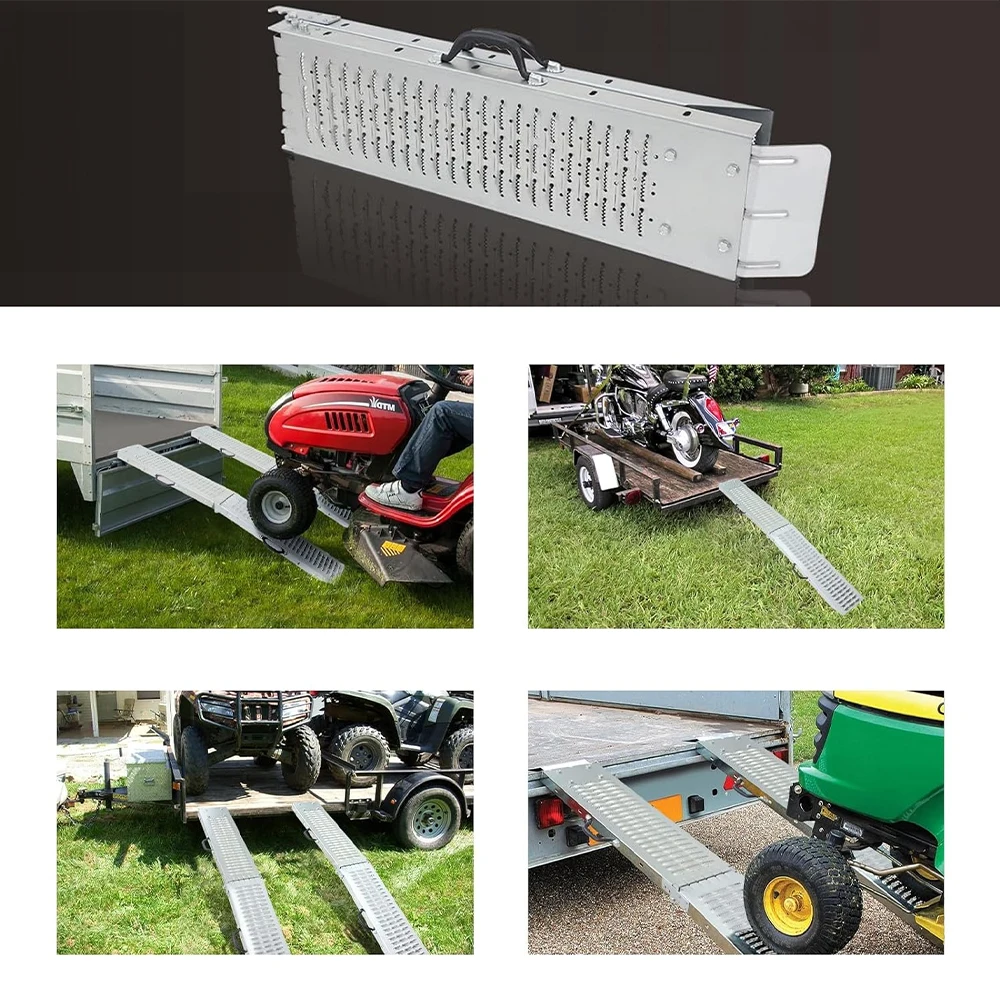 300kg Portable Folding Loading Ramps 4wd Car Ramp For Motorcycle,Atv