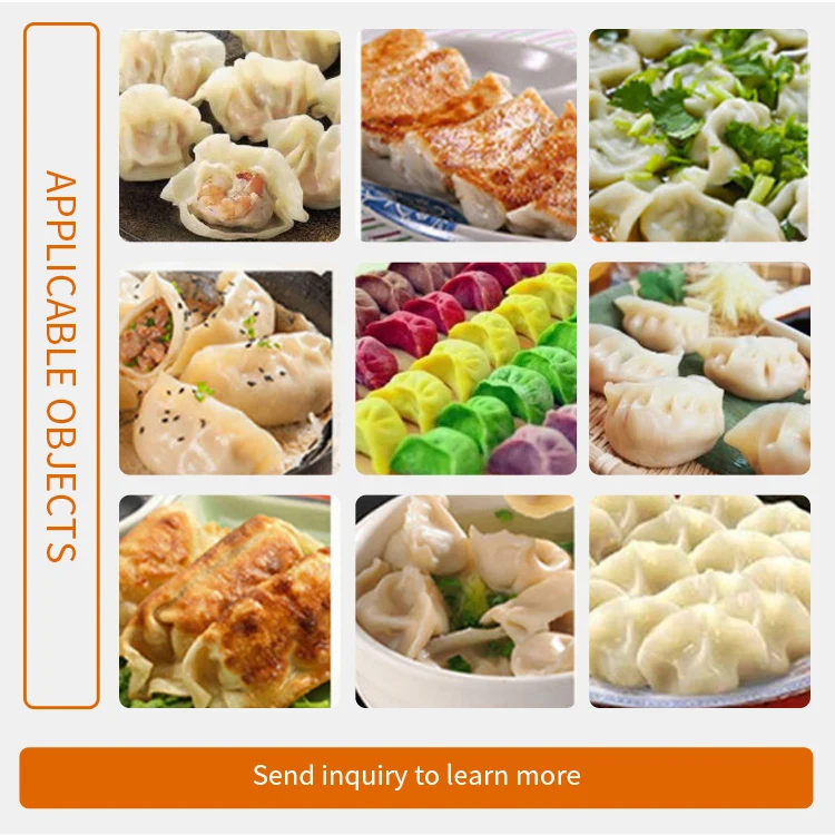 Desktop Smallest Electric 110v-220v Dumpling Wonton Baozi Sumai Making Machine With Mould Changed MeiJin