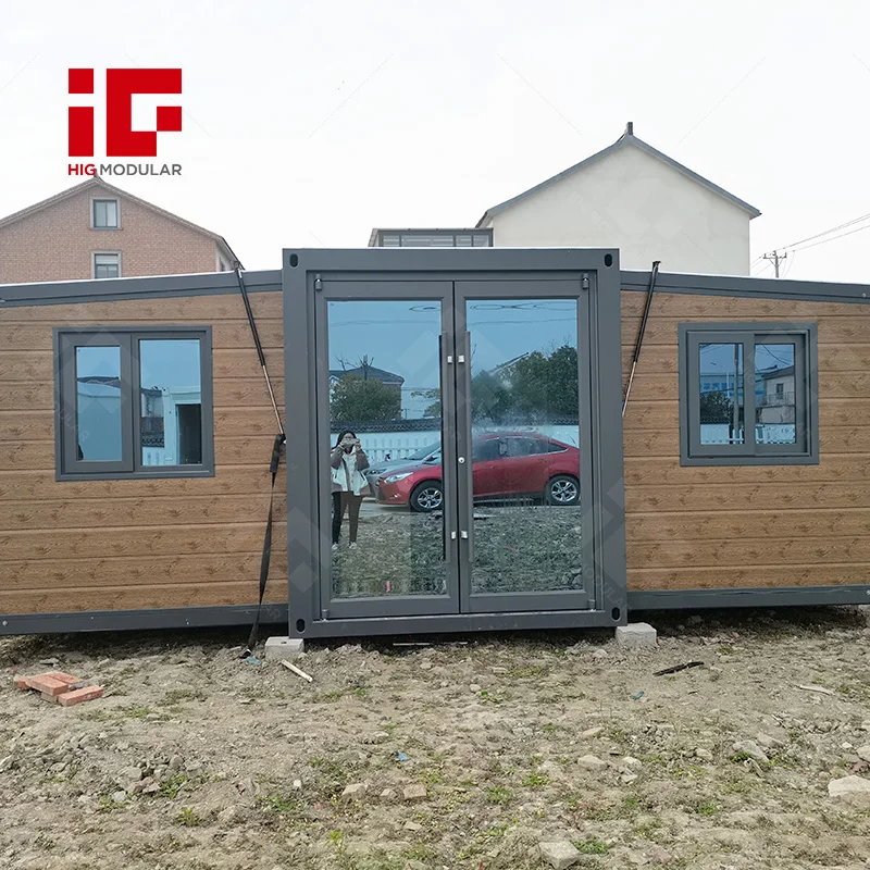 Factory Direct Sales Mobile Workshop 40ft 2-4 Bedrooms Luxury Home Fast Build Australia Expandable Container House for Family