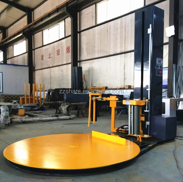 Rotary Arm Pallet Wrap Film Machine Stretch Film Packing Pallet Wrapper