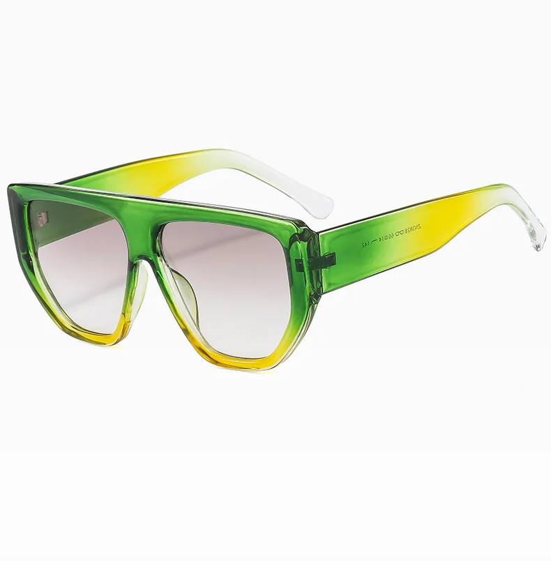 Gafas de Sol para hombre, Marco grande cuadrado, novedad de 2024, gafas de sol Retro de moda para hombres y mujeres, gafas con logotipo personalizado