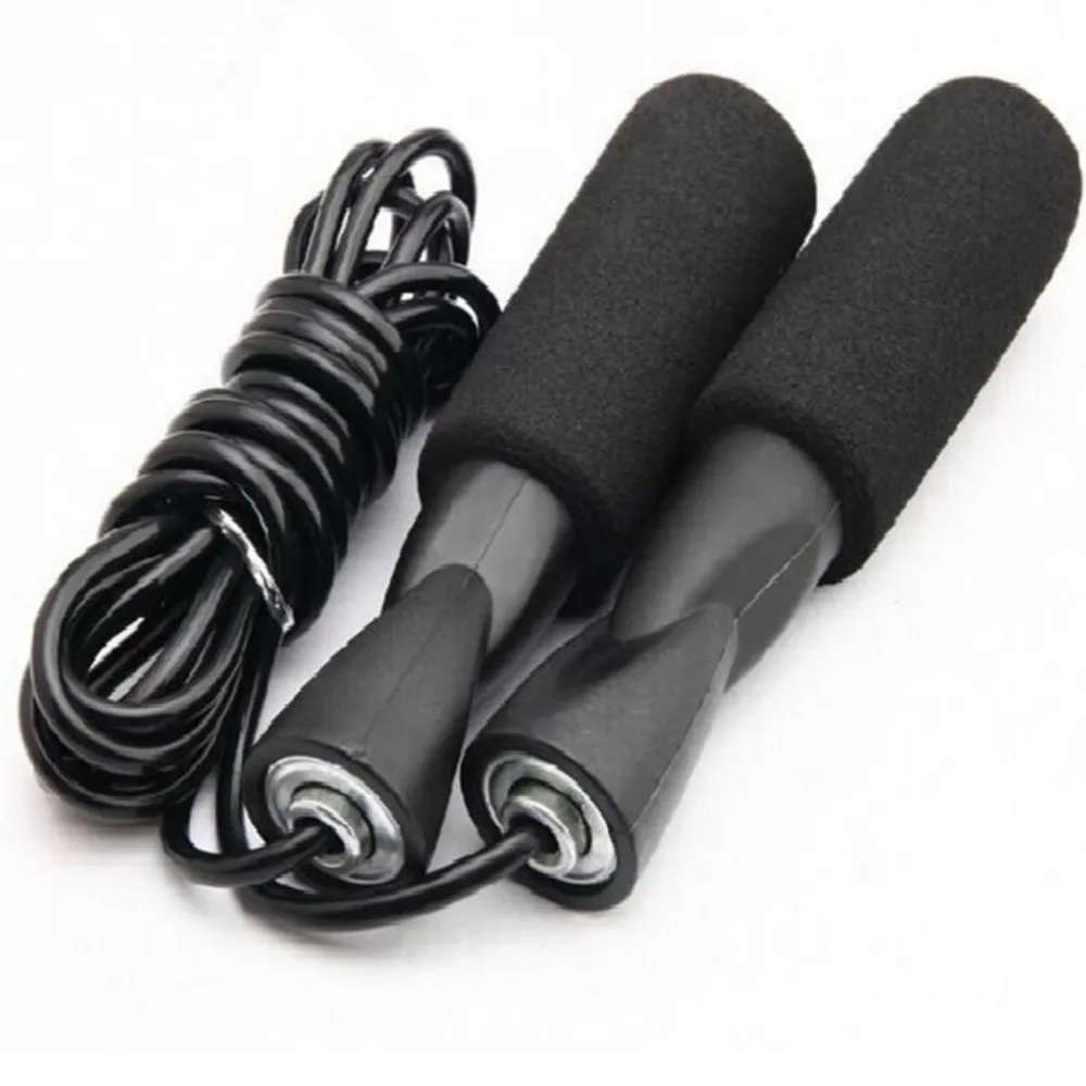 Jump Rope Skipping Aerobic Exercise Boxing Adjustable Bearing Speed Fitness USA 