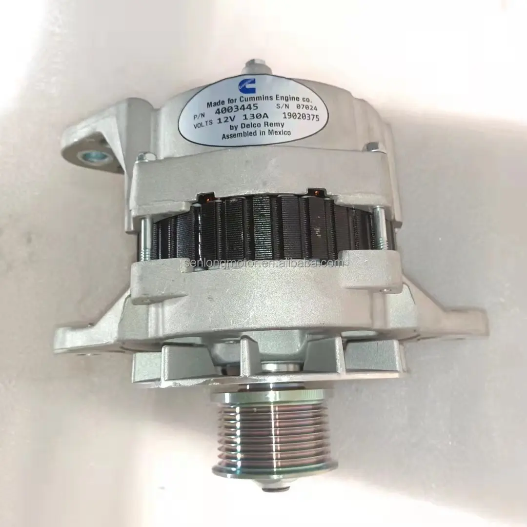 12V  130AMP   DC  Alternator   Diesel Engine   Heavy Duty Brushless Alternators   3675225RX 4083445 10459456 19020375