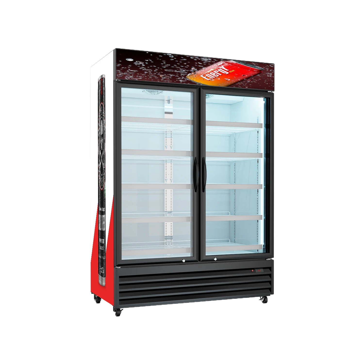 Double Door Coca Cola Refrigerators For Sale Convenience Cocacola