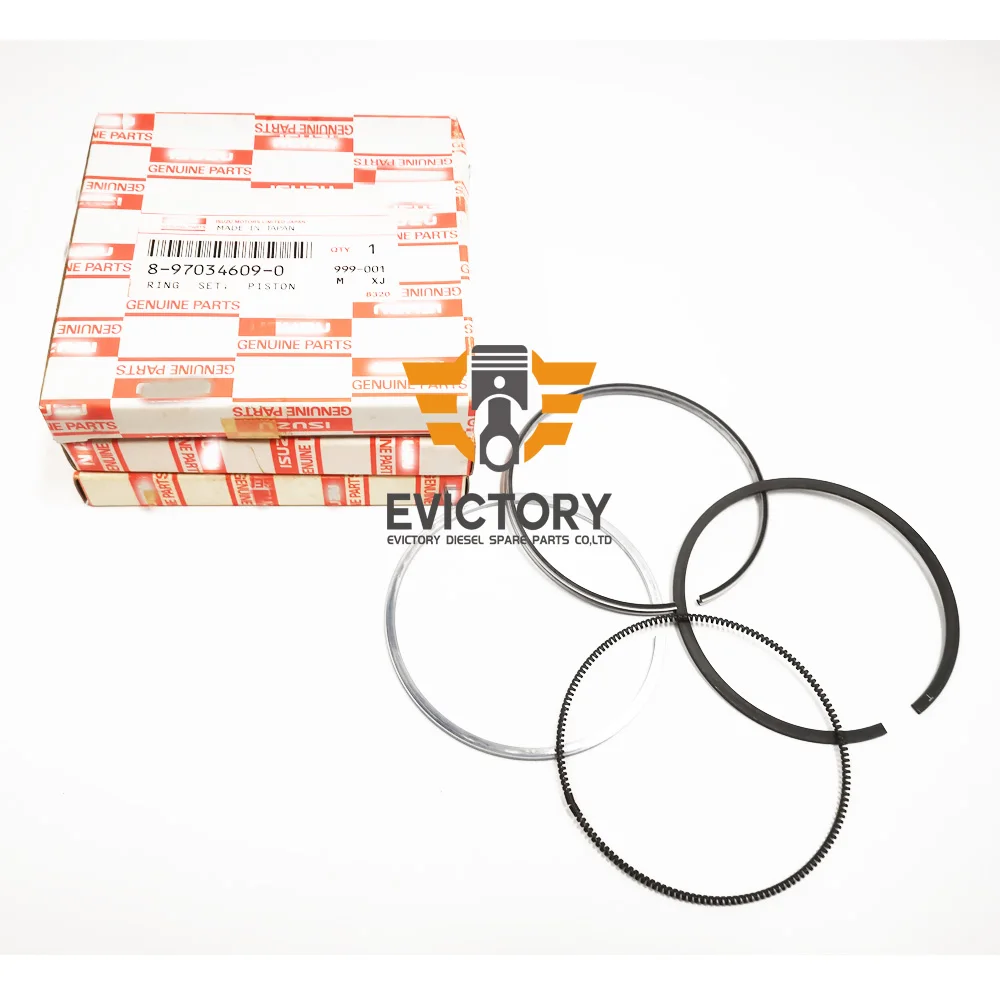 Da70 Engine Rings For ISUZU DA120, DA220, DA640 Engine Rebuild Kit - Diesel Water Oil ...