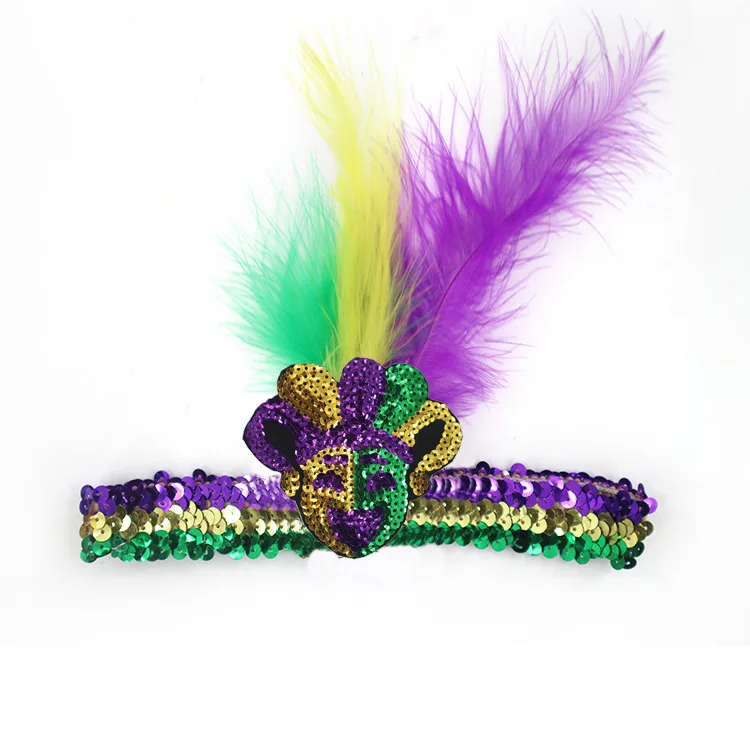 mardi gras sequins