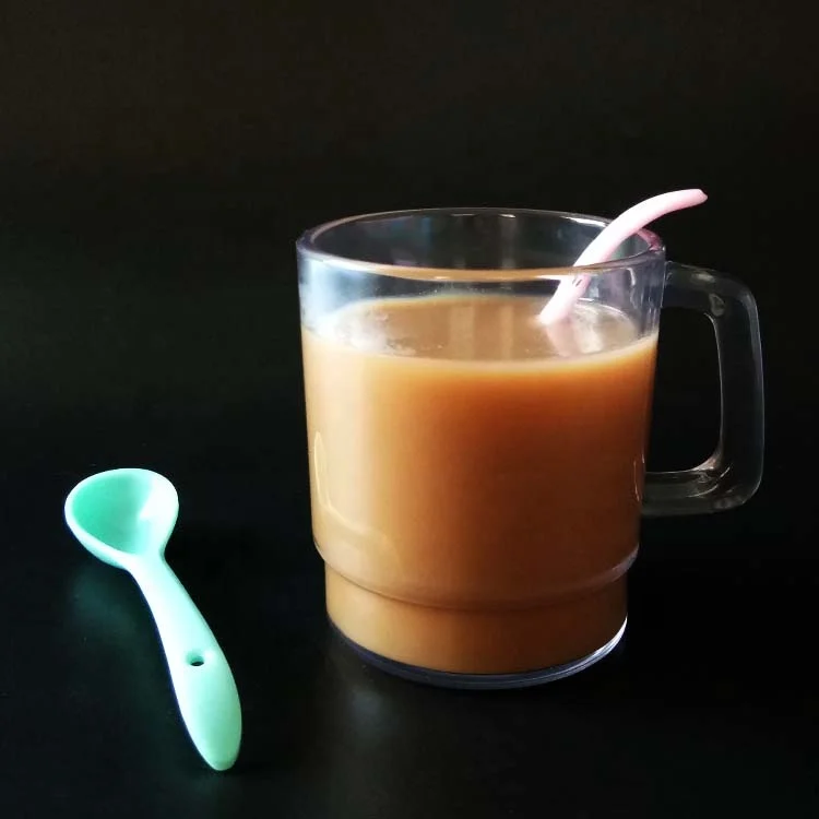 330ml Unbreakable Reusable Color PP Plastic Coffee Mug
