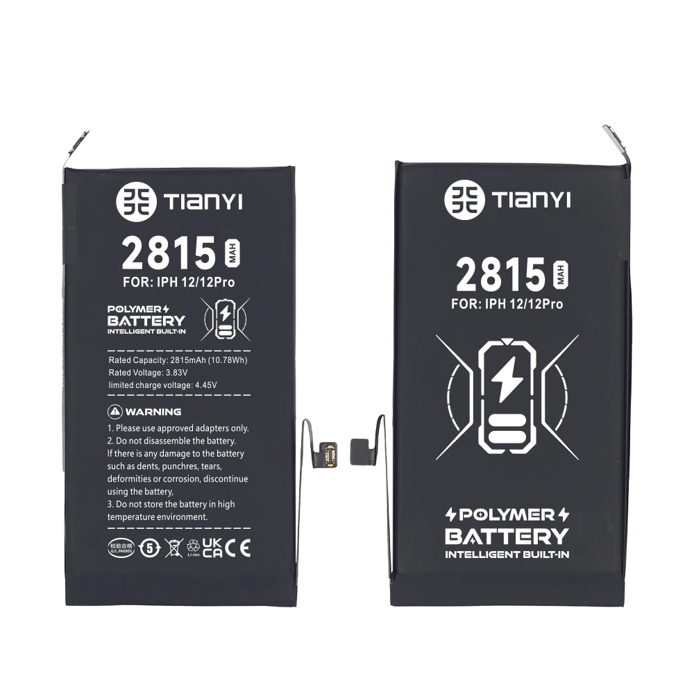 TianYi 2815mAh iPhone 12/12 Pro Battery Replacement – 0 Cycle