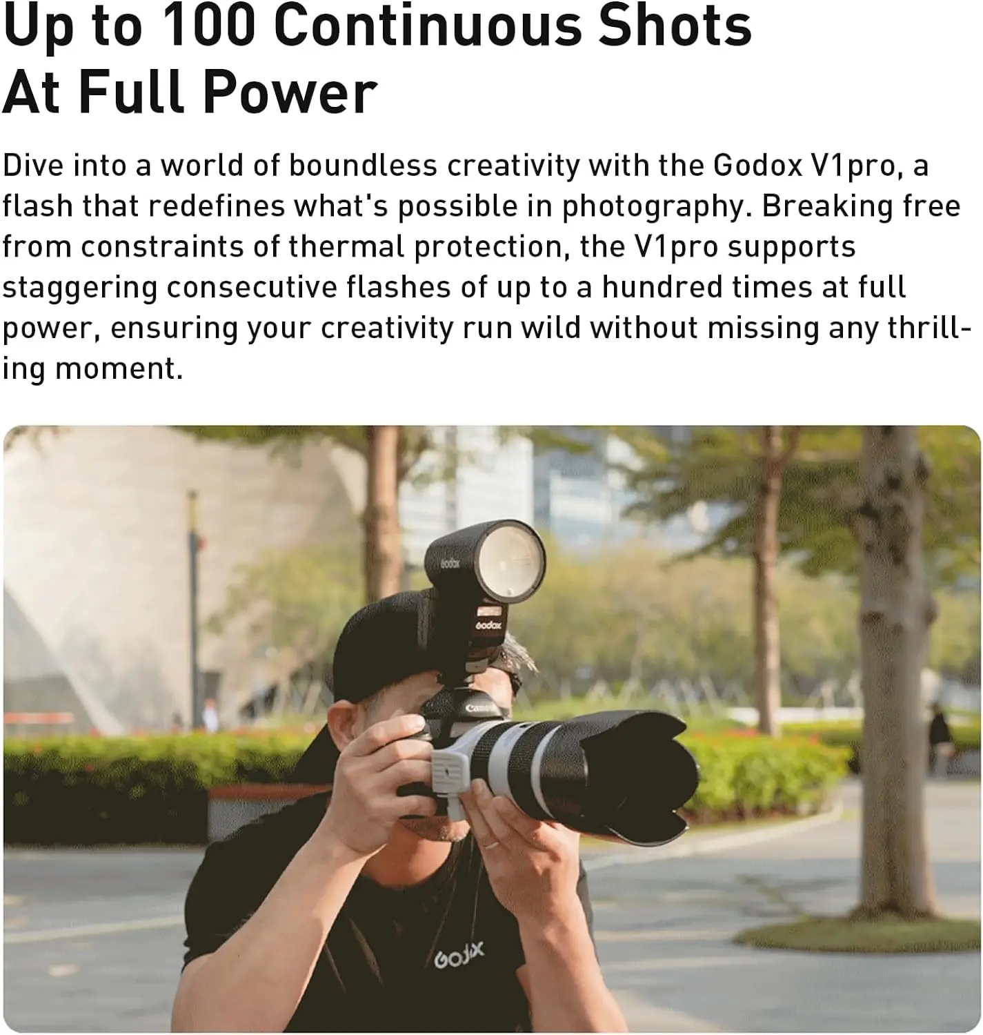 Flash Godox V860III-C Per Canon - Wireless, Batteria Li-ion, HSS 1/8000s - Foto 4