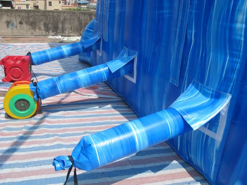 
Гигантская надувная водная горка на 18 унций, дешевый надувной Дельфин 