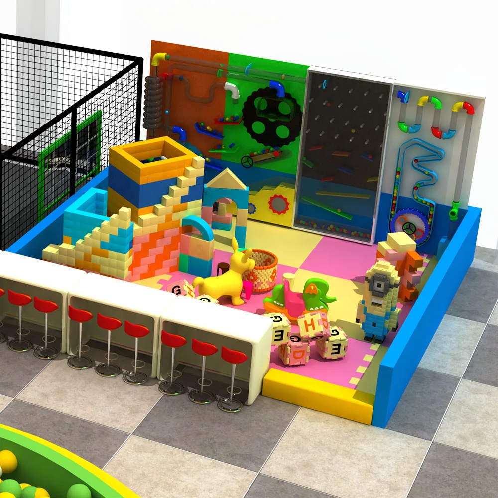 Indoor Event Kids Interactive Wall Mounted Play System