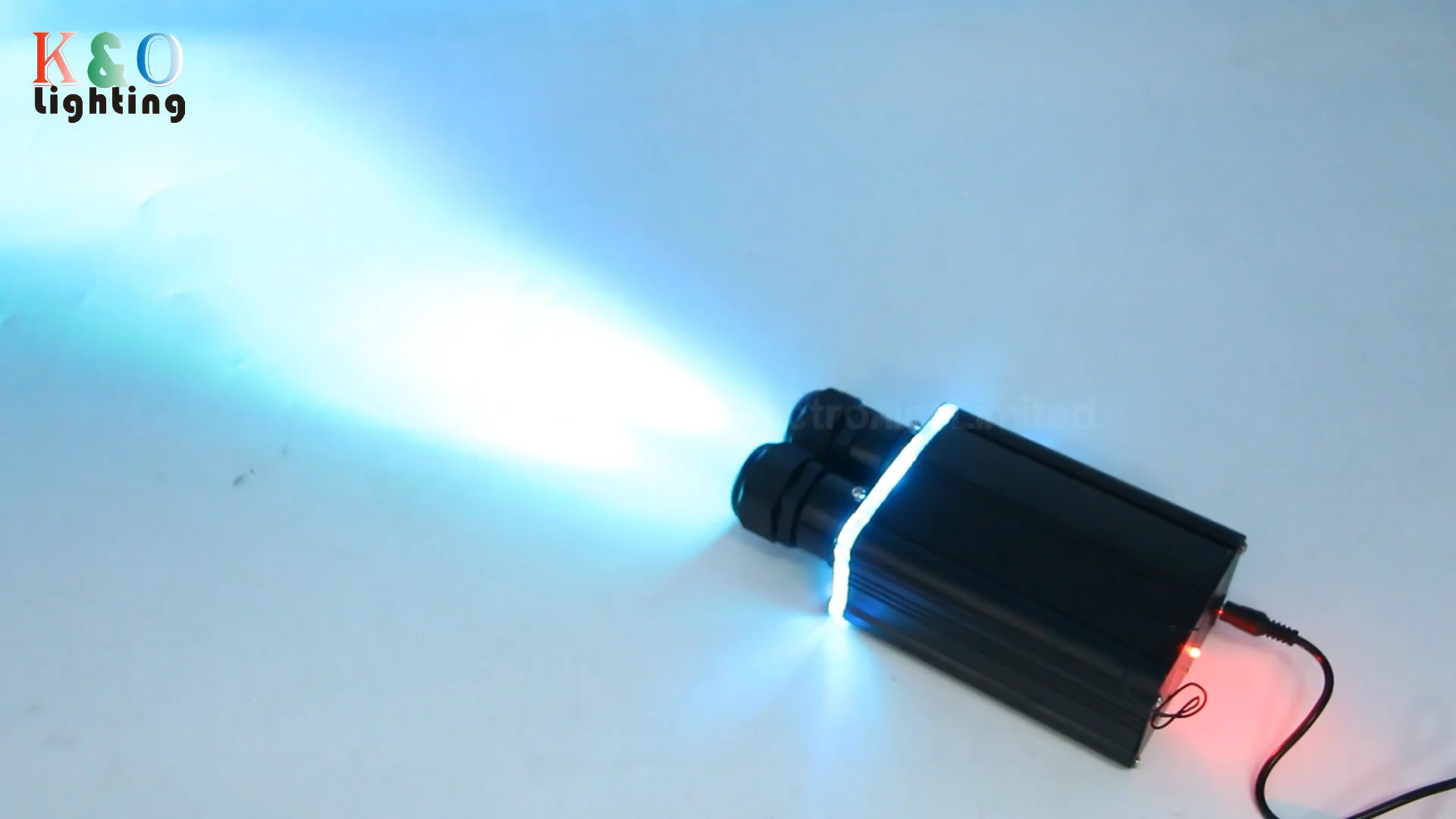 New Design Twin Port 2*18w Rgbw Mixing Color Mini Fiber Optic Generator