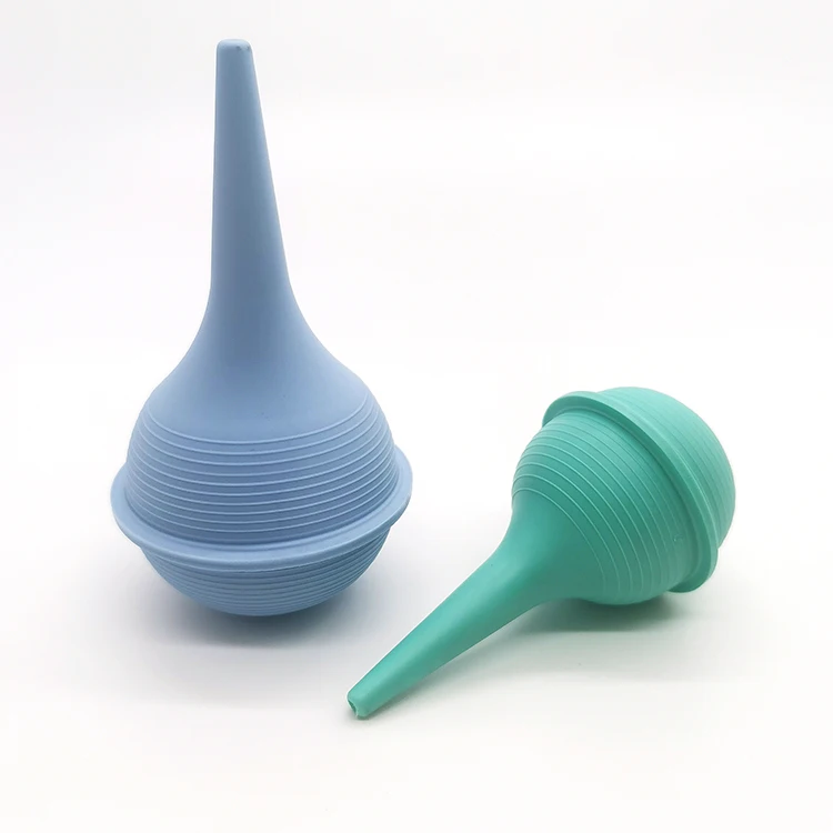 Ear Wax Removal Bulb Syringe Factory OEM Medical Sterile Disposable PVC Cleaning Bulb Sryinge 2OZ 60cc Ulcer Ear Syringe