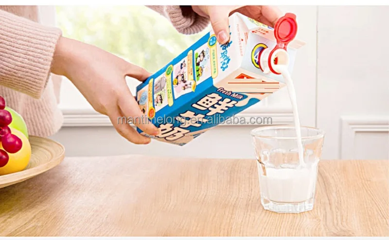 2pcs/set Creative anti-sprinkling beverage milk pourer