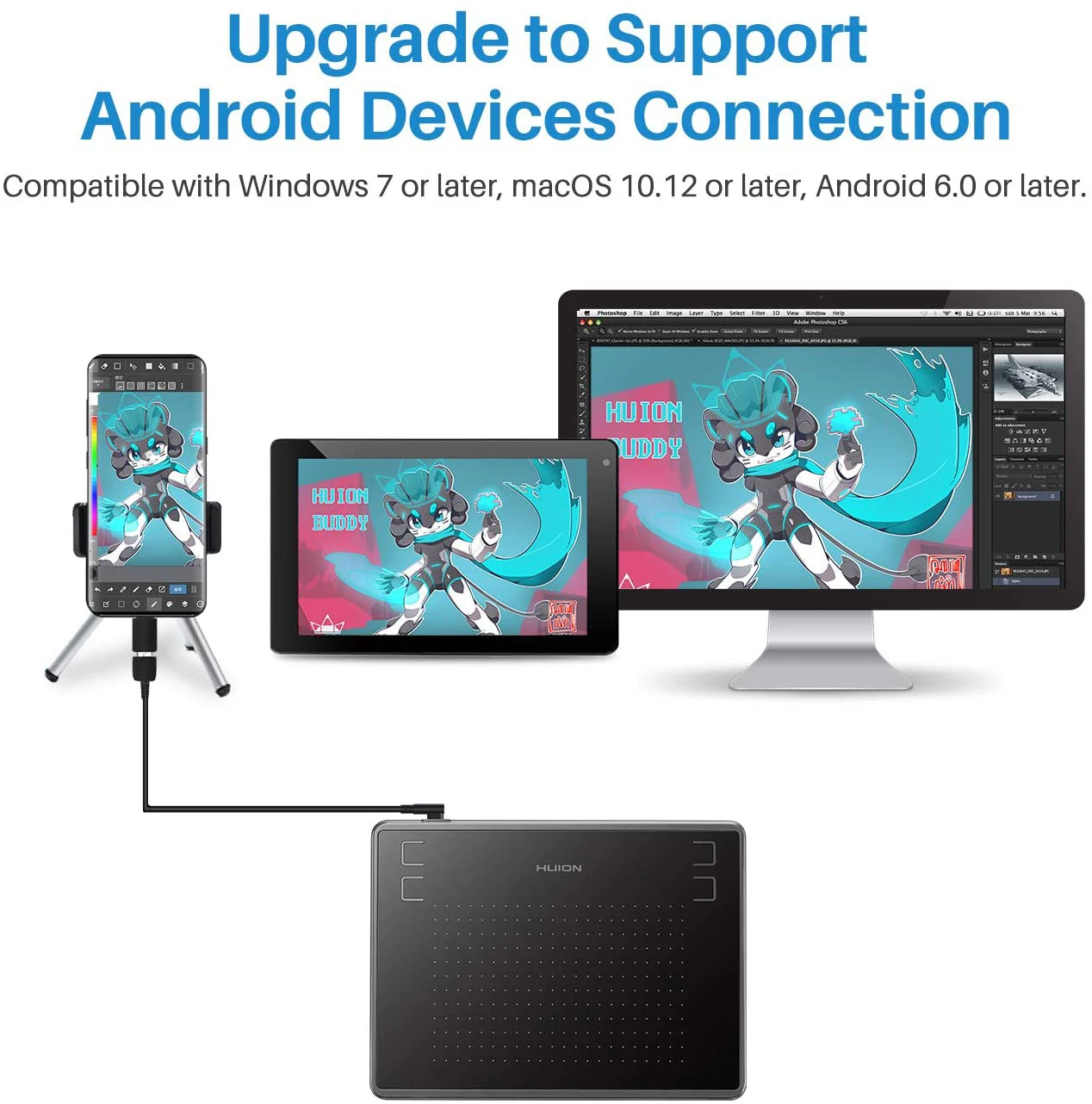 Huion Pen Tablet Huion H430p Price Cheap Factory Price HUION H430P