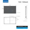 120 inch gray crystal