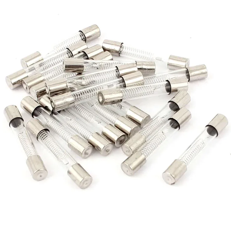 High Voltage Glass Tube Fuse 5kv 0.4a 0.5a 0.6a 0.7a 0.8a 1a Microwave