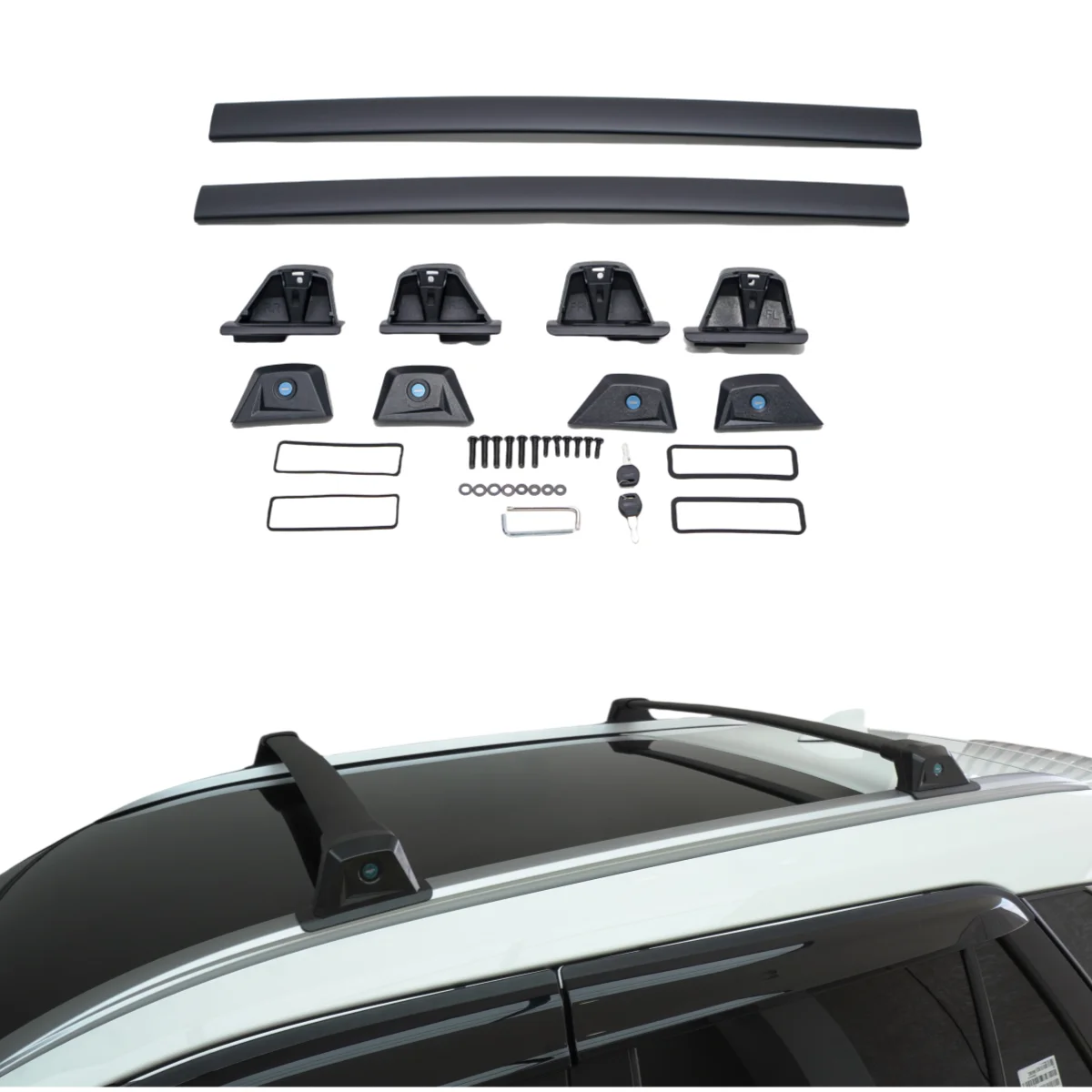 Roof Cargo Box Fits Audi A3 Hatchback Door 2006-2013 Smooth Roof