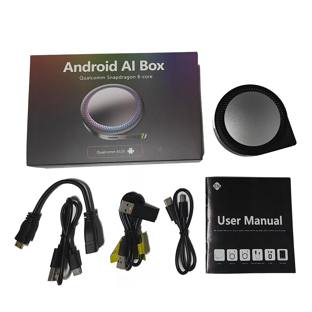 CarPlay AI Box Android アダプタ 8GB+128GBメモリ Hd-port Carplay Ai Box - Android 13, 8GB RAM, 128GB Storage