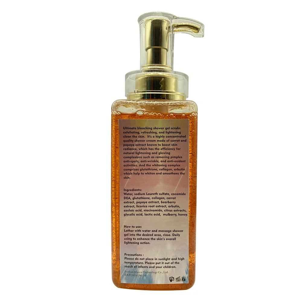 glutathione whitening body wash ingredients Glowing For Black Skin Effective Cleansing Arbutin Collagen Gently Exfoliating Flawless Clarifying Discoloration ZYBIO EXC Glutathione Reductase Size:360 Capsules - 1000mg Per Serving all items
