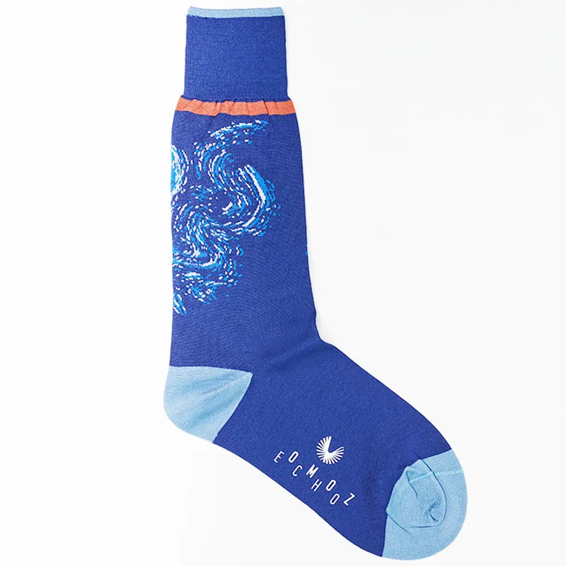 white christmas dresses Tipi Toe Women's 6-Pairs Colorful Pastel Spectrum Patterned Crew Dress Socks, Size Large main image 1
