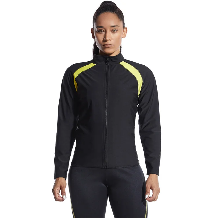 Giacca da Sauna da donna dimagrante Fitness Shapewear manica lunga