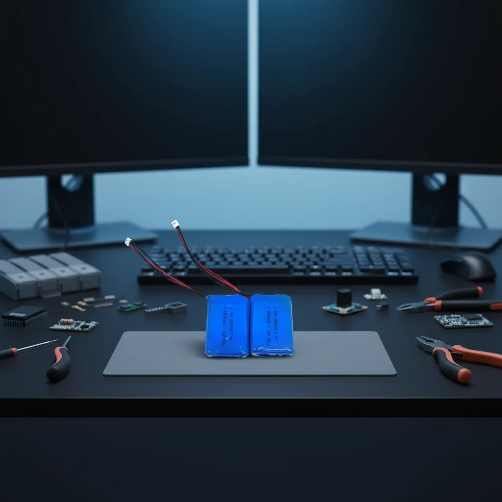 7.4V 1000mAh Rechargeable 2S1P Lithium Battery for RC Cars Drone Electric Toys Lightweight Polymer Battery with High Capacity H6b53057a7e1f4336884273c0418142bah