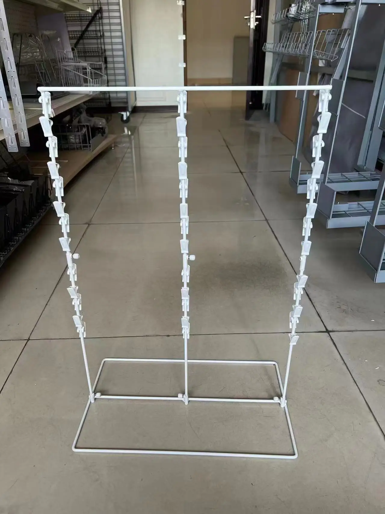 Оптовая продажа профессиональный производитель высококачественный металлический зажим для супермаркетов крючки демонстрации