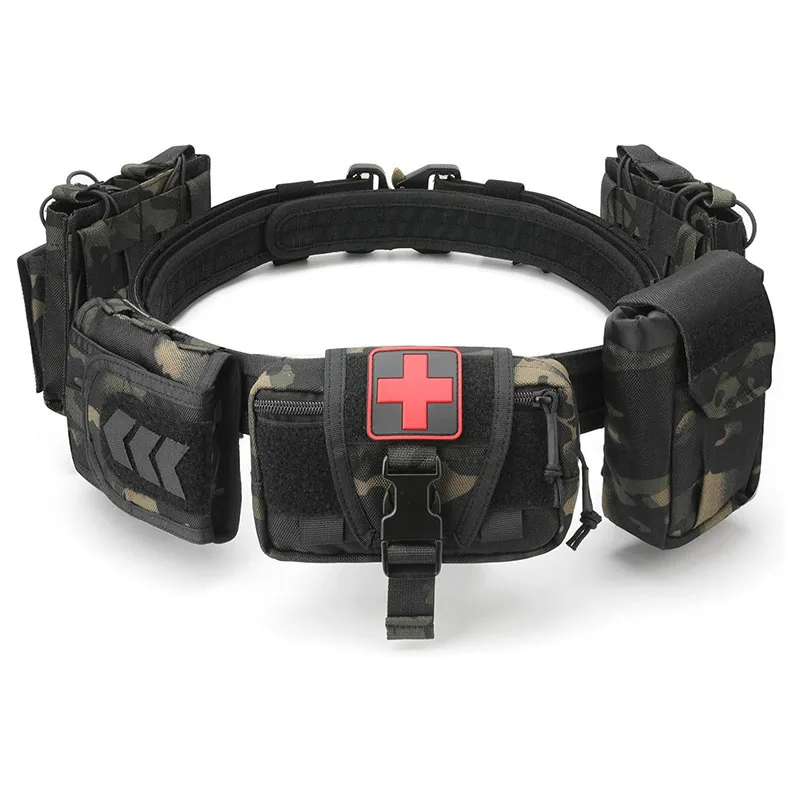 Premium Multifunctional Camping and Everyday Use Quick-release Buckle Waist Belt Quick Release Tactical Heavy Duty Belt