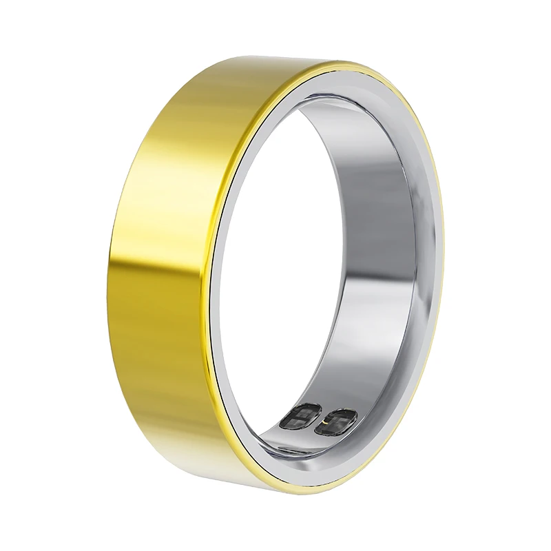 smart ring vibrate TM21 Smart Ring 2025 with Touch Control Heart Rate HRV Blood Oxygen Sleep  Monitor Female Physiology Vibration Reminder SOS Call main image 1