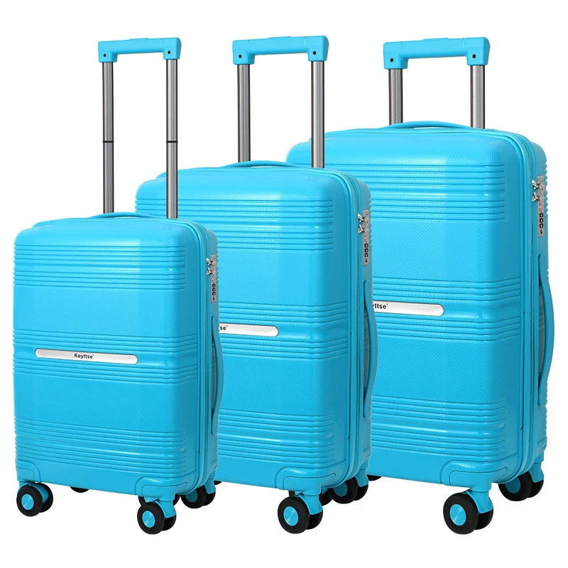 Wholesale Suitcase Hard Shell Colorful Abs Trolley Bag on Wheels Luggage Set with Wheels Chinese Manufacturers