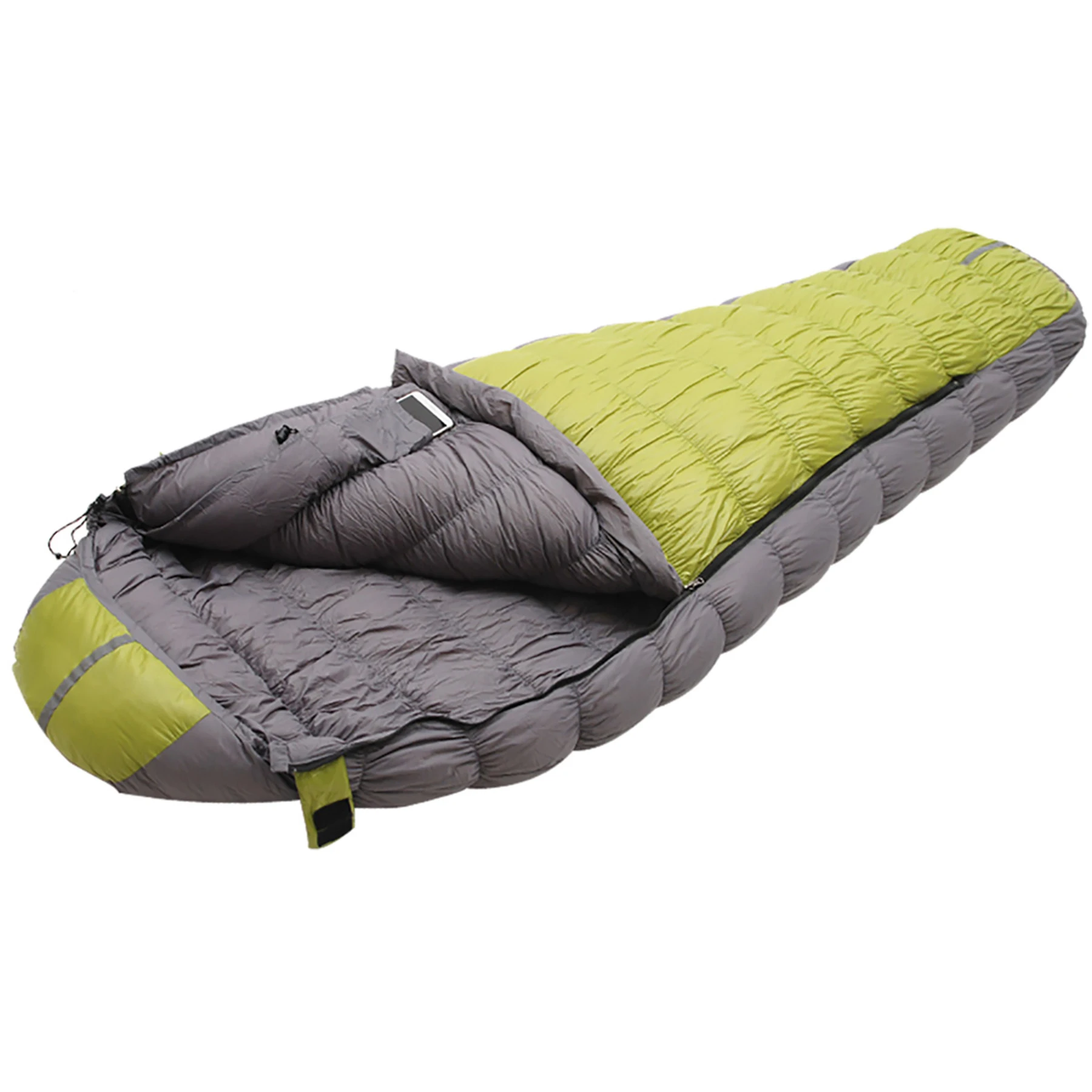 OEM Goose /duck Down Sleeping Bag for Camping 800/1000 Fill Cold Weather Winter Outdoor Waterproof Camp