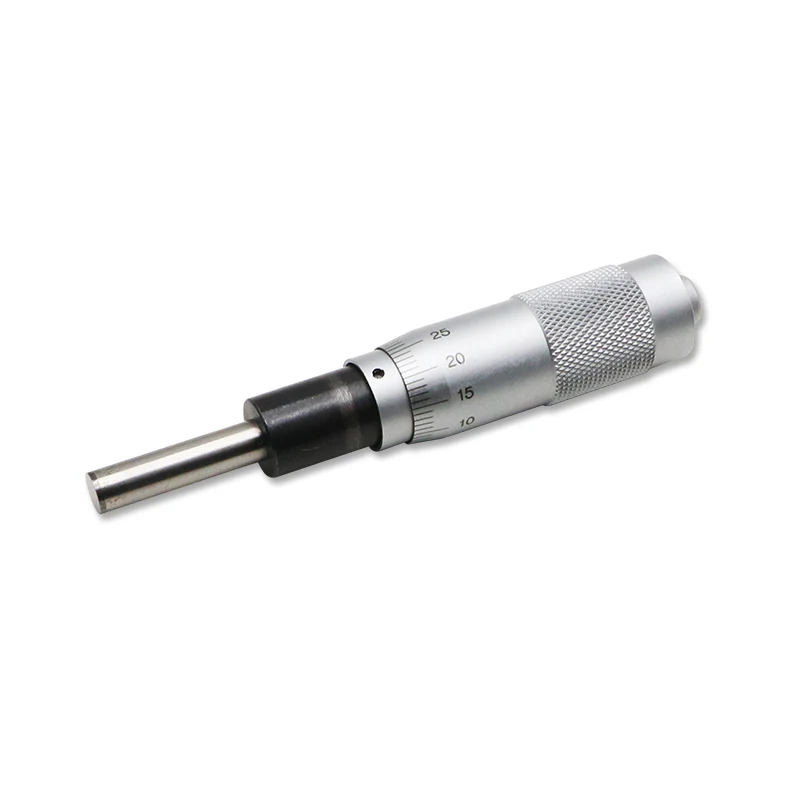 Flat Needle Type Micrometer head 0-25 mm 0.01 mm With Knurled Adjustment Knob 