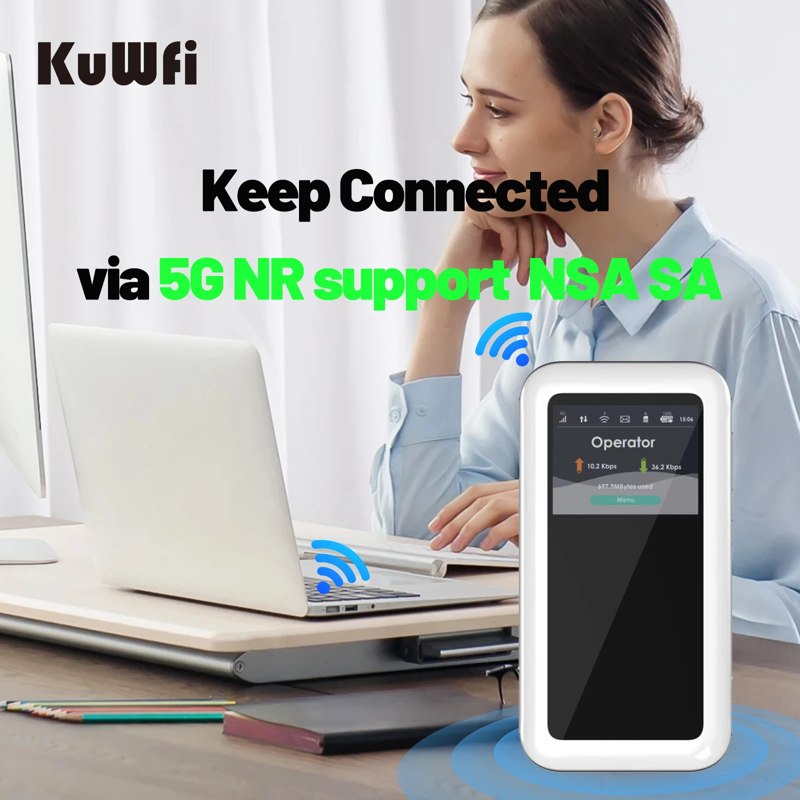 5G LTE Wireless Router - Perfect for Traveling & Multi-service