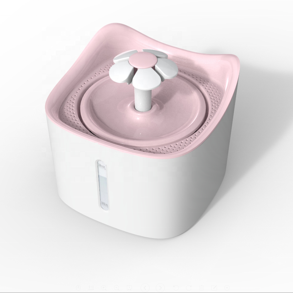 Питьевая вода для домашних животных, бесшумный автоматический Электрический питьевой фонтан со светодиодной подсветкой, питание от USB, для кошек и собак