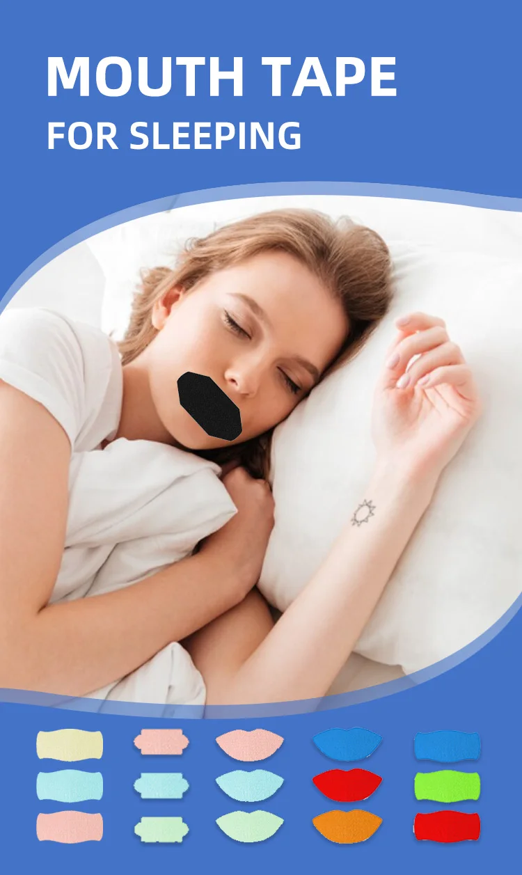 Custom Box Design Better Nose Breathing Mouth Tape For Sleeping - Buy ...