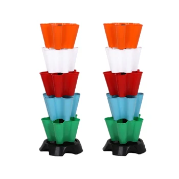 Durable Plastic Nursery Flower Pots For Outdoor Indoor Plants