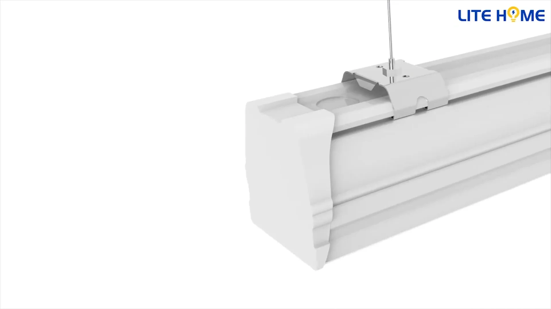 Continuous Linear Light System With Dali Control High Efficiency 160lm