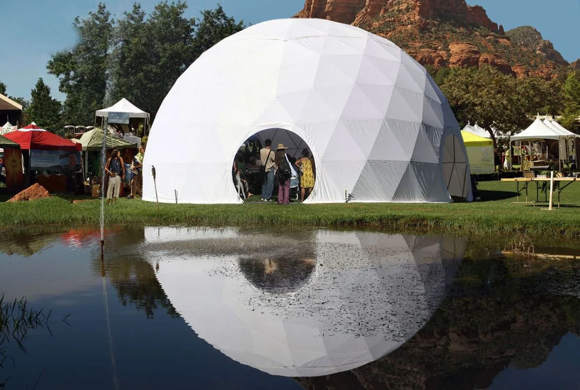 Durable Waterproof Geodesic Dome Tent for Camping & Glamping