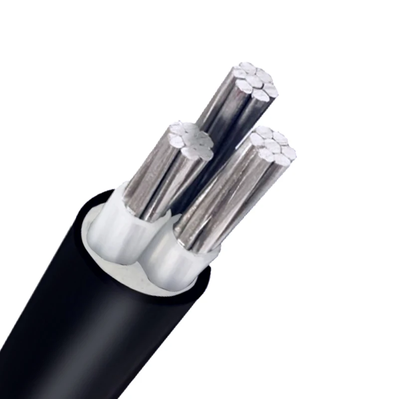 저전압 0.6/1kv Xlpe 절연 Pvc 칼집 6 평방 mm 3 코어 알루미늄 장갑 전원 케이블 U1000 RO2V Rvfv ARVFV