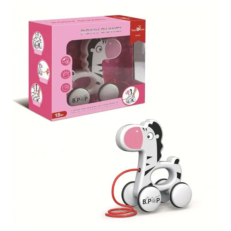 Crawling Cartoon Baby Elephant Cat Duck Cow Music Toddler Music Toys Baby Guide Toys Pull Along Animals