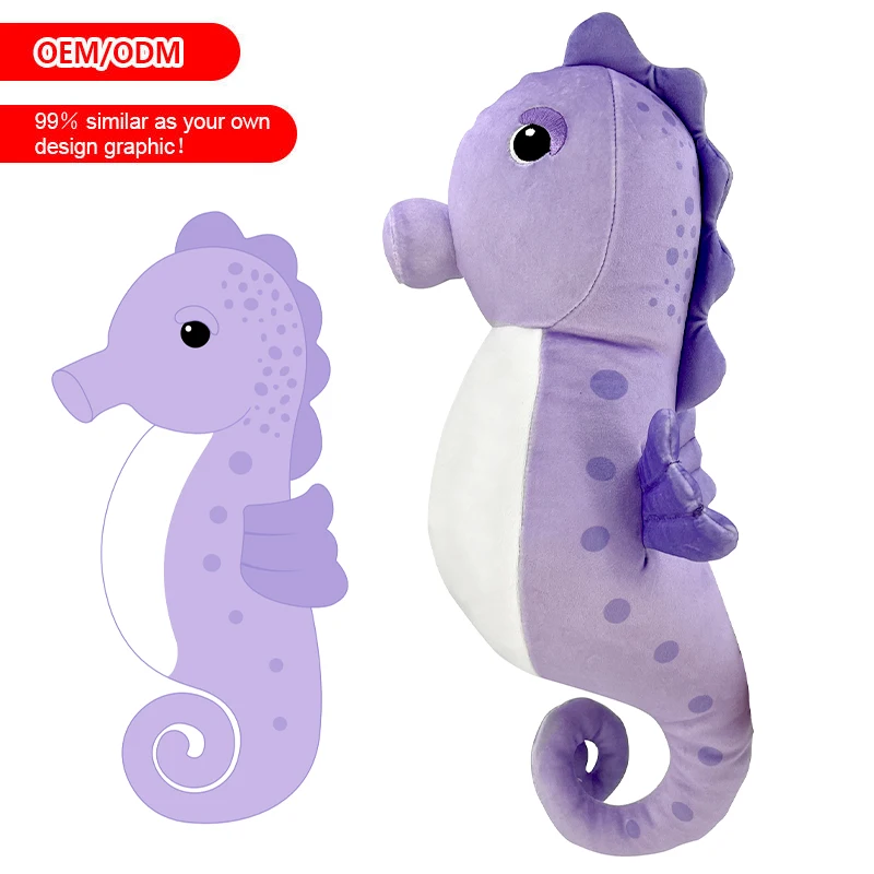 CPC EN71 Professional Custom Large Plushies Pillow Super Soft Realistic Stingray Stuffing Big Stuffed Ocean Animal Plush Toy