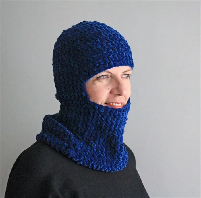 [New Era]★24FW★韓国人気★PATTERN KNIT BALACLAVA Balaclava Full Face Cover, Hand Knitted Wool Balaclava in
