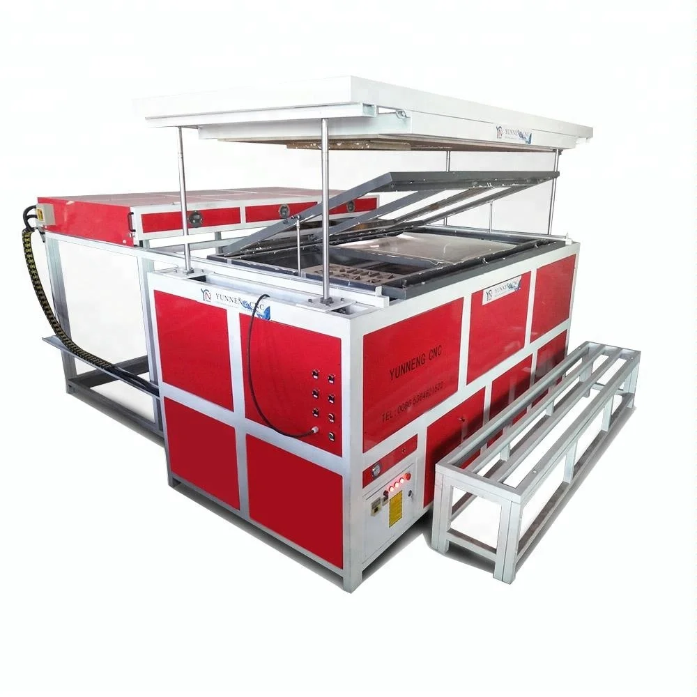 Large Size Fully Automatic PS ABS Cup Plastic Vacuum Forming Machine for Corian Press Thick Sheet Acrylic/PVC Sheet Production