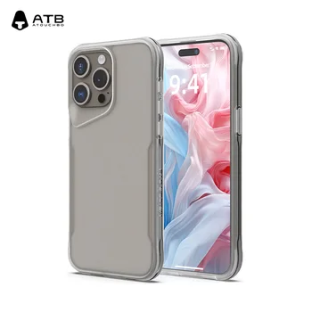 ATB Retail Package 4 Colors Skin Friendly Shockproof for Iphone 15 16 pro max Matte Phone Case Cover